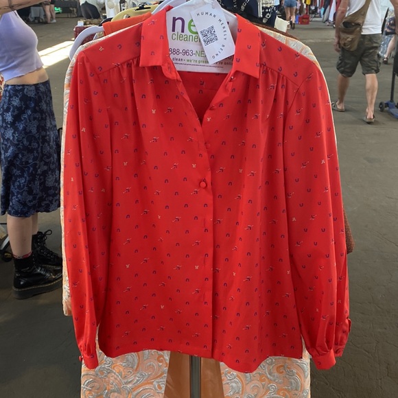 Vintage Lanvin Silk shirt - Picture 3 of 6